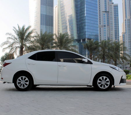 Rent Toyota Corolla 2018 in Dubai